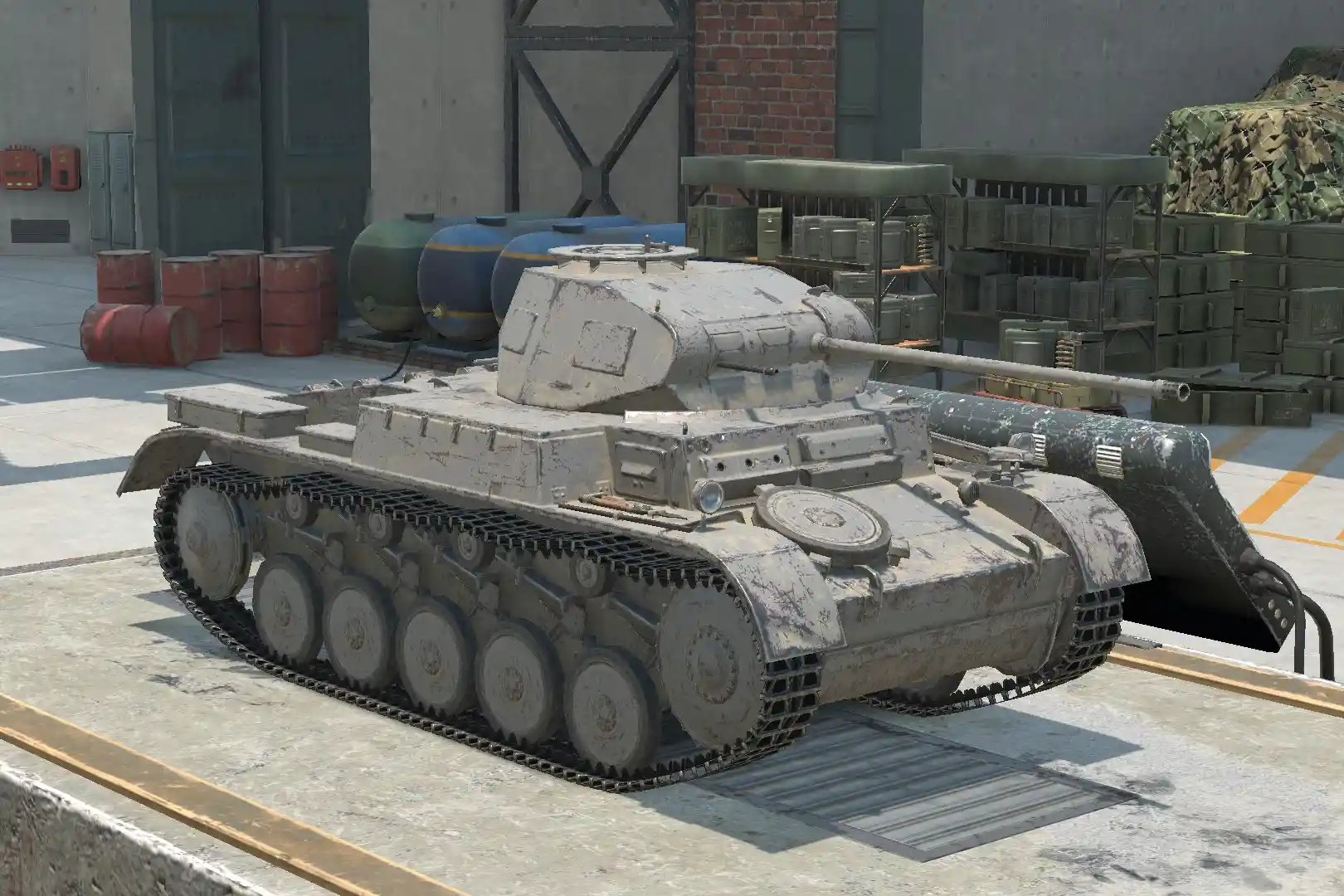大特価市 バーリンデン Ausf.C(ドイツ2号戦車 Ⅱ